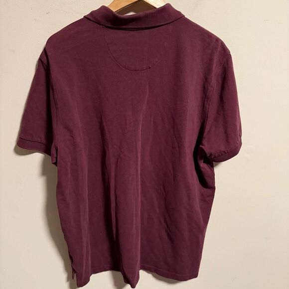 Brooks Brothers Red Fleece Maroon Cotton Polo- Size XL - Picture 3 of 13